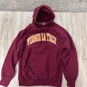 Steve & Barry's Burgundy Virginia Tech Hoodie